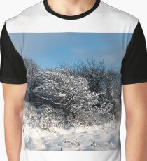 Snow scene Graphic T-Shirt