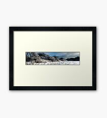 Snow scene Framed Print