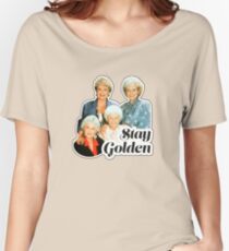 Stay Golden Women's Relaxed Fit T-Shirt