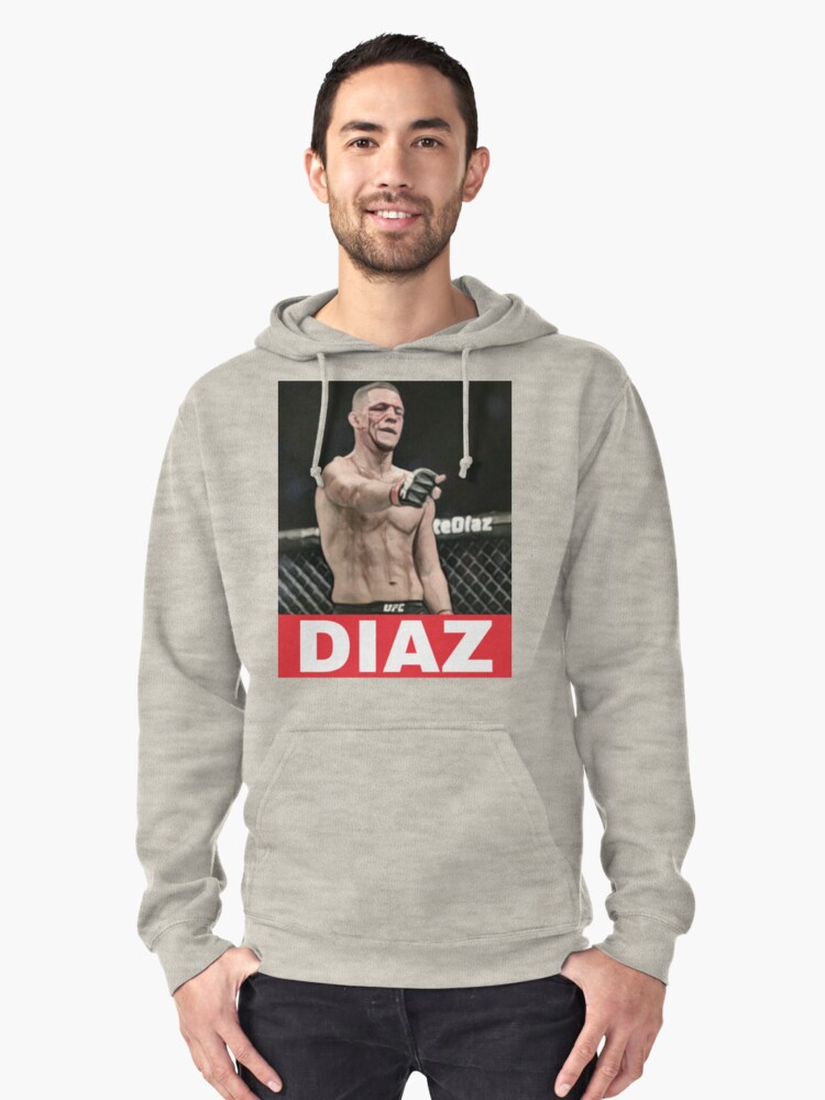 nate diaz walkout hoodie