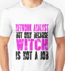 Network Analyst Witch Unisex T-Shirt