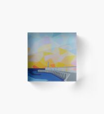 margate harbour arm Acrylic Block