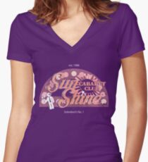 Cabaret Club Sunshine Women's Fitted V-Neck T-Shirt
