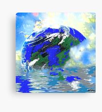 Earth Sea and Sky Canvas Print