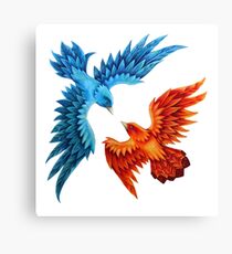 The Wedding Birds Canvas Print