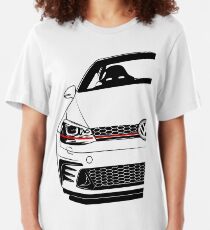Golf Mk7 GTI ClubSport Best Shirt Design Slim Fit T-Shirt