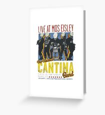 Cantina Band On Tour Greeting Card