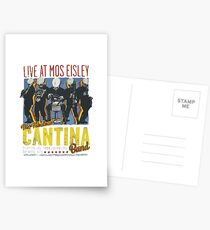 Cantina Band On Tour Postcards