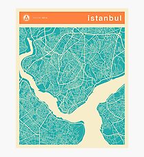 ISTANBUL MAP Photographic Print