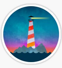 Dawning Lighthouse Sticker