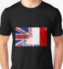 British Maltese Half Malta Half UK Flag Unisex T-Shirt