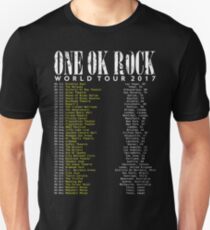 One OK Rock Dates Back Side Unisex T-Shirt