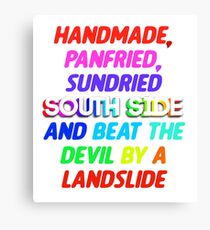 Sunday Candy South Side Canvas Print