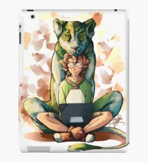 Der grüne Löwe iPad-Hülle & Klebefolie