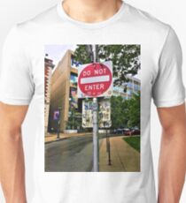 Do Not Enter - But Please Tag Unisex T-Shirt