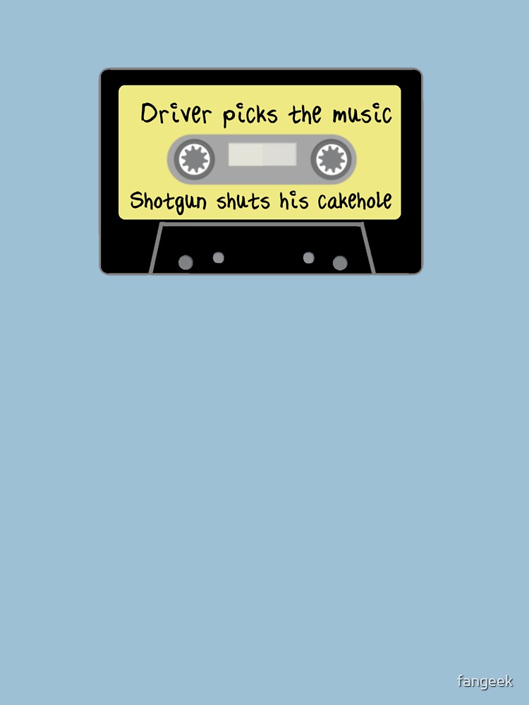 Driver Picks The Music Shotgun Shuts His Cakehole