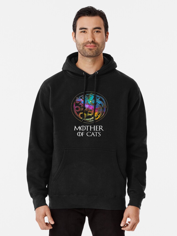 mother of cats hoodie