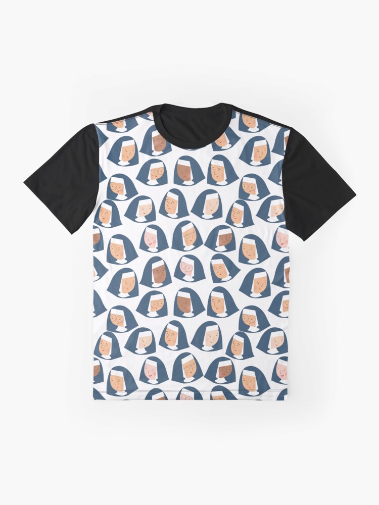 Alternate view of Sound of music nuns Graphic T-Shirt