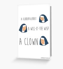 Sound of music nuns Greeting Card