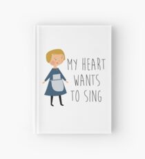 Sound of music maria Hardcover Journal