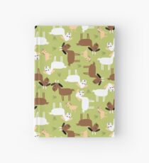 Cuaderno de tapa dura Sonido de la música rebaño de cabras