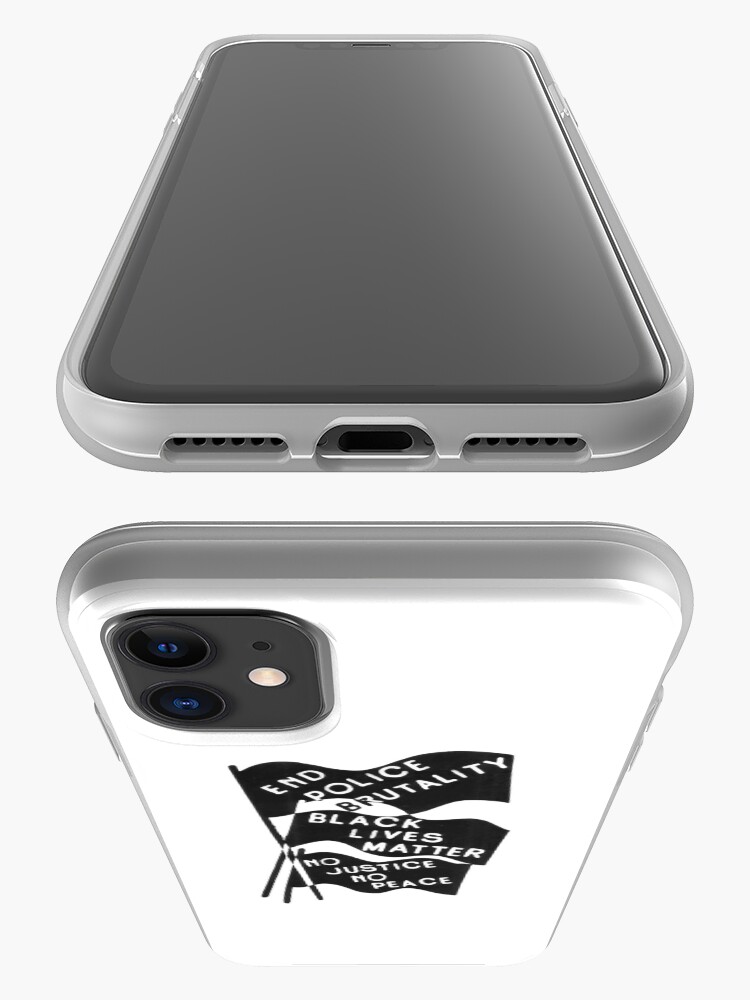Alternative Ansicht von Schwarz lebt Materie iPhone-Hülle & Cover