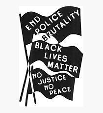Black Lives Matter Photographic Print