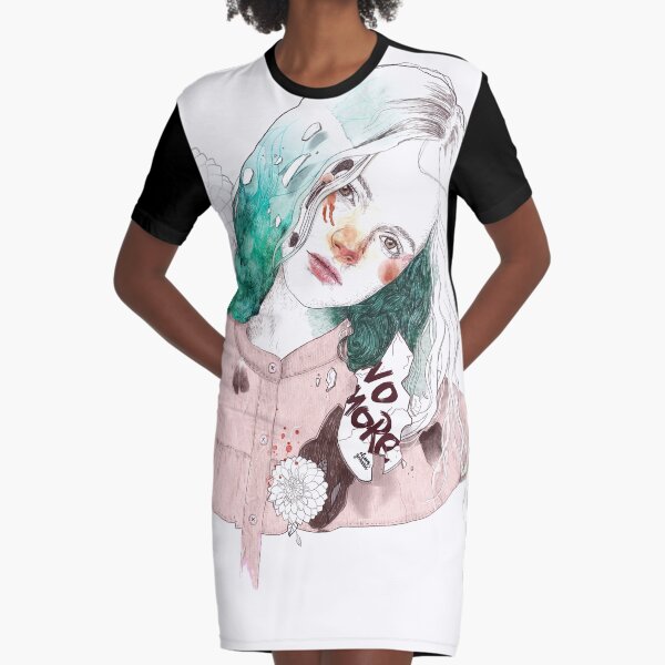 NO MORE Graphic T-Shirt Dress
