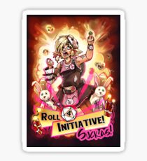 Roll for Initiative Suckas! Sticker