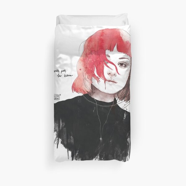 DIE BY THE MOUTH Duvet Cover