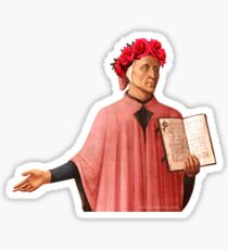 Flower Crown Dante Sticker