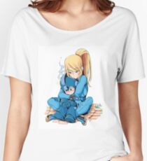 Megaman & Samus Women's Relaxed Fit T-Shirt