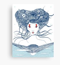 Japanese girl Canvas Print