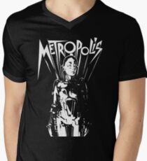 Metropolis Fritz Lang Men's V-Neck T-Shirt