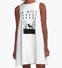 Eine wilde Schafjagd A-Linien Kleid