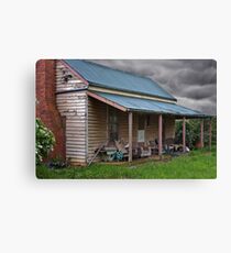 0592 Farmhouse Porch - Lancefield Canvas Print