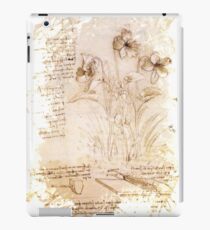 Leonardo da Vinci - flowers iPad Case/Skin
