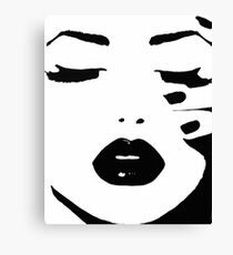 Frau, Mädchen, Lippen drucken, Fashion Art, Modedruck, skandinavische Kunst, moderne Kunst, Wandkunst, Print, minimalistisch, Modern Leinwanddruck