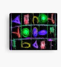 ABC Canvas Print