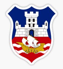 Coat of Arms of Belgrade, Serbia Sticker