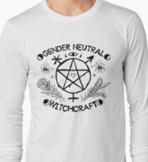 Gender Neutral Witchcraft (black) Long Sleeve T-Shirt