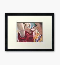 Lilo-Belle and Laurie Framed Print