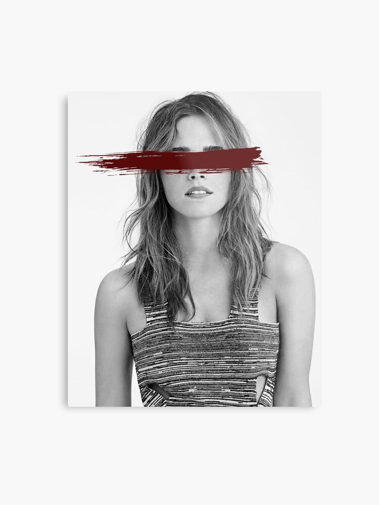 Dead Pop Stars Of Our Youth Emma Watson Metal Print