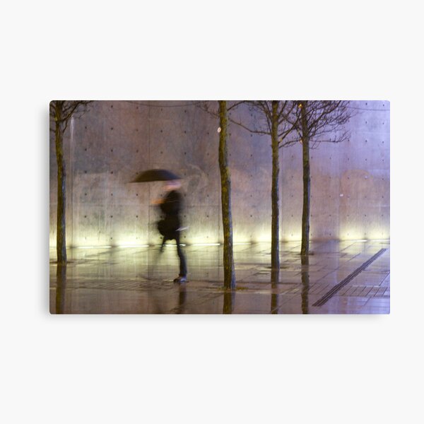 Passage of time in a concrete jungle Canvas Print