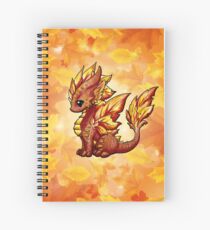 Cuaderno de espiral Dragón de otoño