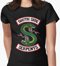 South Side Serpents (Jacket version) Women's Fitted T-Shirt