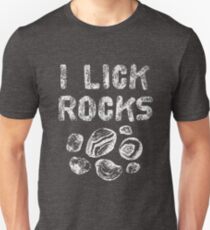 I Lick Rocks Agate Collector Vintage Look T-Shirt Unisex T-Shirt