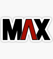 MAX logo- mugshot album Sticker