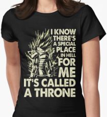 Dbz goku vegeta Women's Fitted T-Shirt