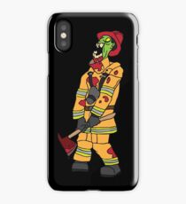 Zombie Fireman iPhone Case
